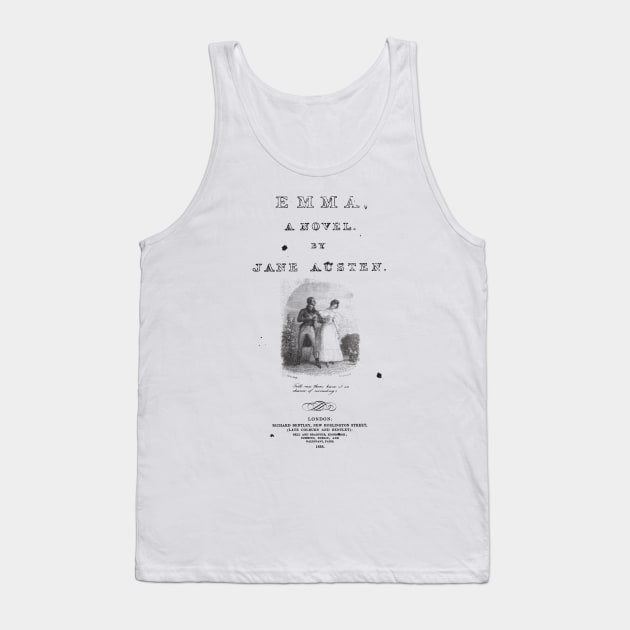 Emma Book Tank Top by Aoristic